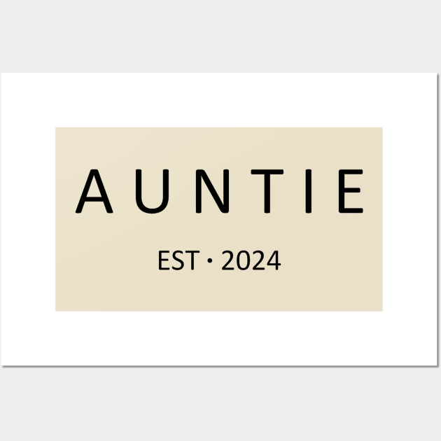 auntie est 2024 Wall Art by opptop